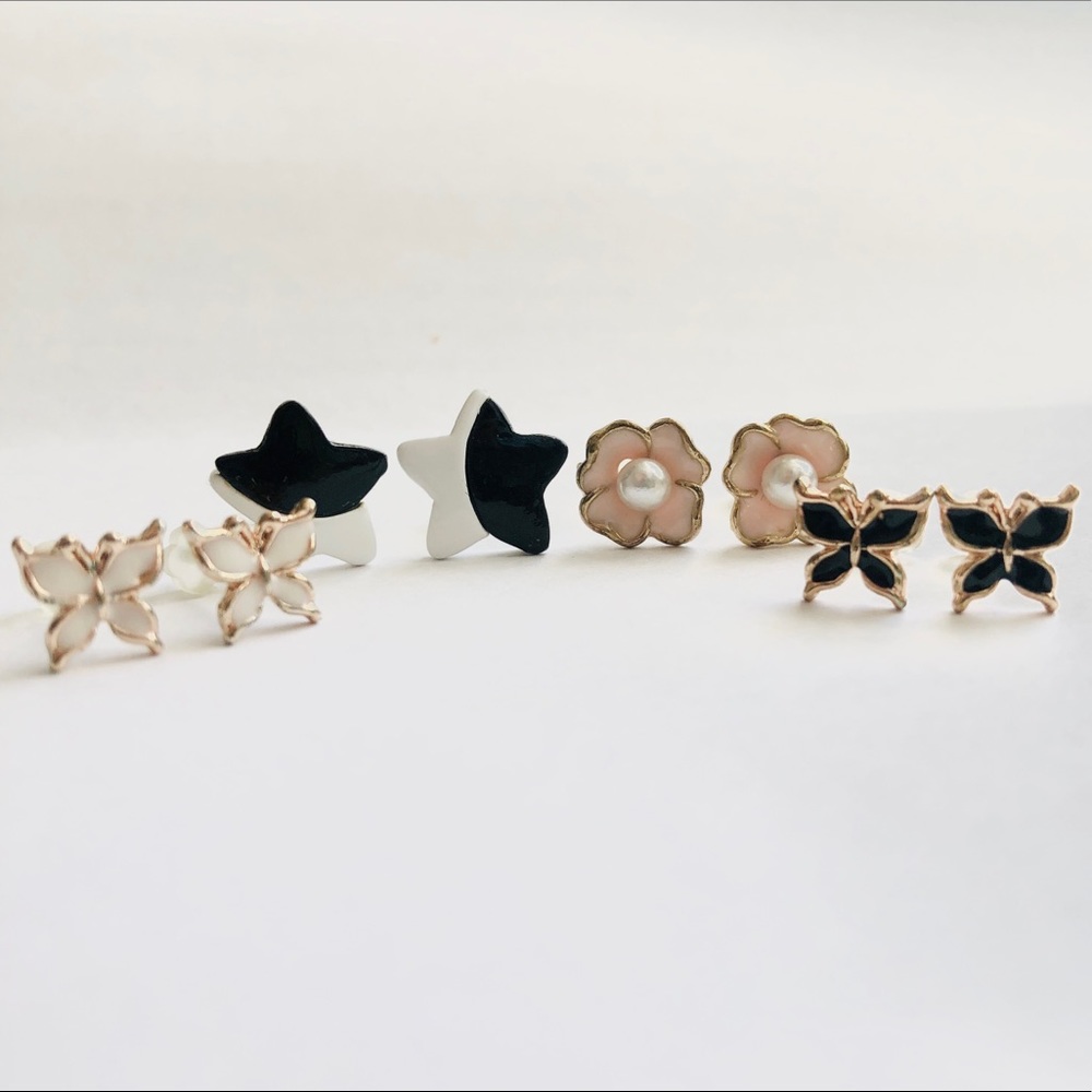 Forever 21 Earring (set of 4)